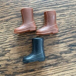 Vintage Mattel Big Jim Action Figure Boot Collection❤️